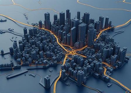 Map showing the financial center location of Sophos Praxis in the UK
